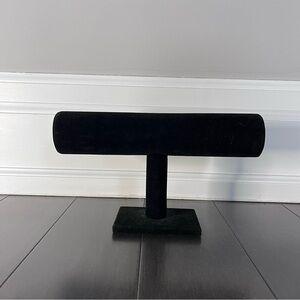 Black Velvet Jewelry Display Stand